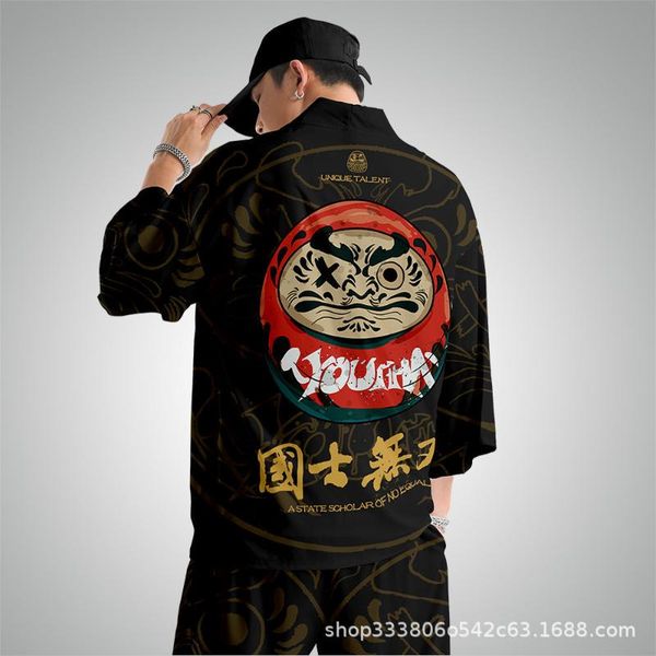 ethnic clothing men black print kimono and pant set japanese summer spring loose streetwear trousers oversize 6xl, Red
ethnic clothing men black print kimono and pant set japanese summer spring loose streetwear trousers oversize 6xl, Red
