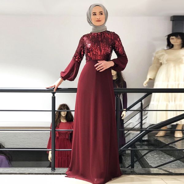 chiffon sequin abaya dubai hijab muslim evening dress women pakistan kaftan turkey islamic clothing caftan marocain dresses robe, Red
chiffon sequin abaya dubai hijab muslim evening dress women pakistan kaftan turkey islamic clothing caftan marocain dresses robe, Red