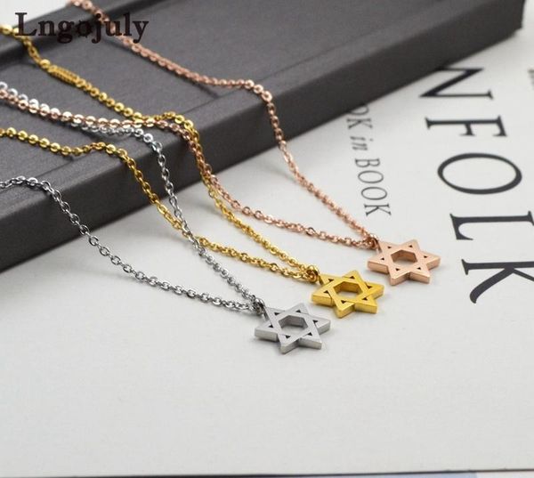 pendant necklaces women titanium steel six-pointed star for anniversary wedding party necklace jewelry gift, Silver
pendant necklaces women titanium steel six-pointed star for anniversary wedding party necklace jewelry gift, Silver