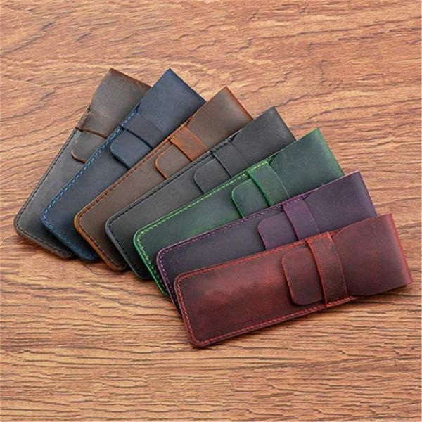 pencil bags handmade genuine leather bag vintage style cowhide case portable funtain pen holder stationery organizer
pencil bags handmade genuine leather bag vintage style cowhide case portable funtain pen holder stationery organizer