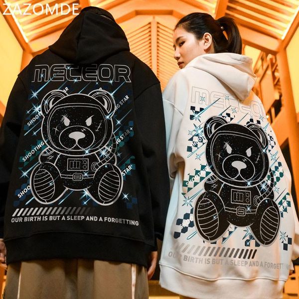 men's hoodies & sweatshirts zazomde 2021 autumn men casual minimalist sweatshirt o-neck bear print basic pullover couple oversized, Black
men's hoodies & sweatshirts zazomde 2021 autumn men casual minimalist sweatshirt o-neck bear print basic pullover couple oversized, Black