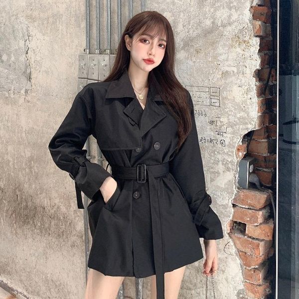 women's trench coats 2021women winter long a-line coat female overcoat with buttons casual slim waist, Tan;black
women's trench coats 2021women winter long a-line coat female overcoat with buttons casual slim waist, Tan;black