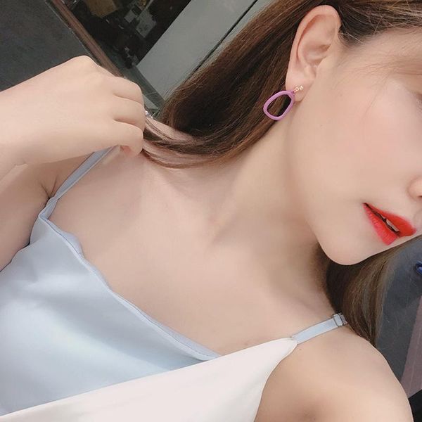 hoop & huggie drop stud earrings women geometric frosted earring for ladies trend fashion girls jewelry party metal alloy aretes de mujer, Golden;silver
hoop & huggie drop stud earrings women geometric frosted earring for ladies trend fashion girls jewelry party metal alloy aretes de mujer, Golden;silver