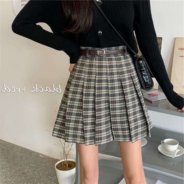 skirts a-lined pleated belt skirt high waist retro women's female spring summer girls red plaid mini with lined 8h7u, Black
skirts a-lined pleated belt skirt high waist retro women's female spring summer girls red plaid mini with lined 8h7u, Black