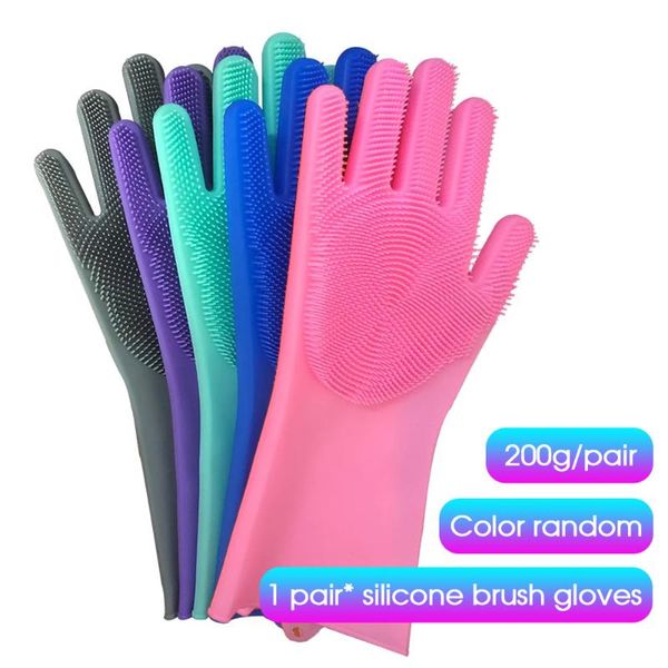 disposable gloves multifunctional dishwashing silicone for kitchen chores household cleaning scrubber tools car wash random color
disposable gloves multifunctional dishwashing silicone for kitchen chores household cleaning scrubber tools car wash random color