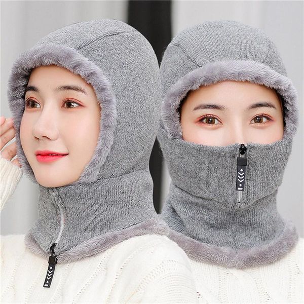 beanies women winter knitted hat add fur lined warm hats for with zipper keep face and ear warmer balaclava cap
beanies women winter knitted hat add fur lined warm hats for with zipper keep face and ear warmer balaclava cap