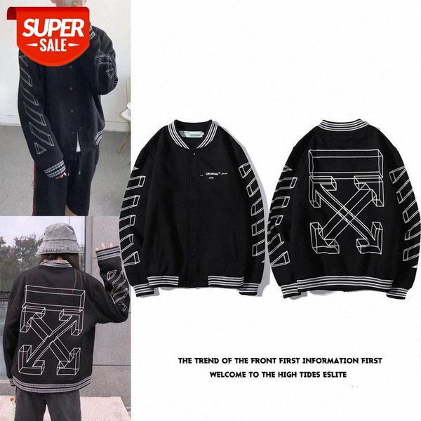 3d sketch line arrow baseball uniform ow male and female couple hip-hop jacket stand collar tide #rw1c, Black
3d sketch line arrow baseball uniform ow male and female couple hip-hop jacket stand collar tide #rw1c, Black