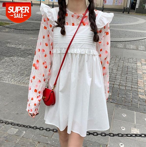 ptonumi white suspender dress women loose high waist a-line skirt lotus leaf lace #kh2c, Black;gray
ptonumi white suspender dress women loose high waist a-line skirt lotus leaf lace #kh2c, Black;gray