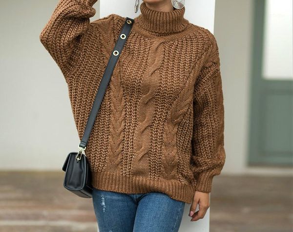 women's sweaters 2021 autumn and winter college wind sweater thick line twist high collar pullover women shirt, White;black
women's sweaters 2021 autumn and winter college wind sweater thick line twist high collar pullover women shirt, White;black