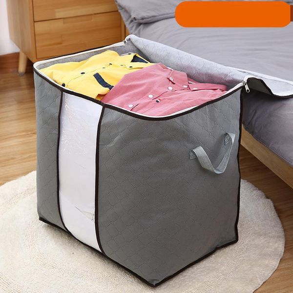 storage bags 90l thickened non-woven quilt bag travel saving space package clothing organizer luggage transparent
storage bags 90l thickened non-woven quilt bag travel saving space package clothing organizer luggage transparent
