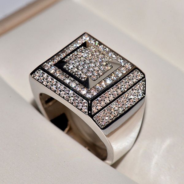 hip hop style men zircon ring gold silver bling bling square men wedding ring for gift fashion jewelry high quality, Slivery;golden
hip hop style men zircon ring gold silver bling bling square men wedding ring for gift fashion jewelry high quality, Slivery;golden