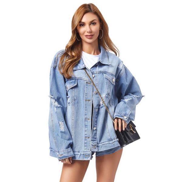 women's jackets autumn long cowboy jacket women coat personality fashion denim, Black;brown
women's jackets autumn long cowboy jacket women coat personality fashion denim, Black;brown