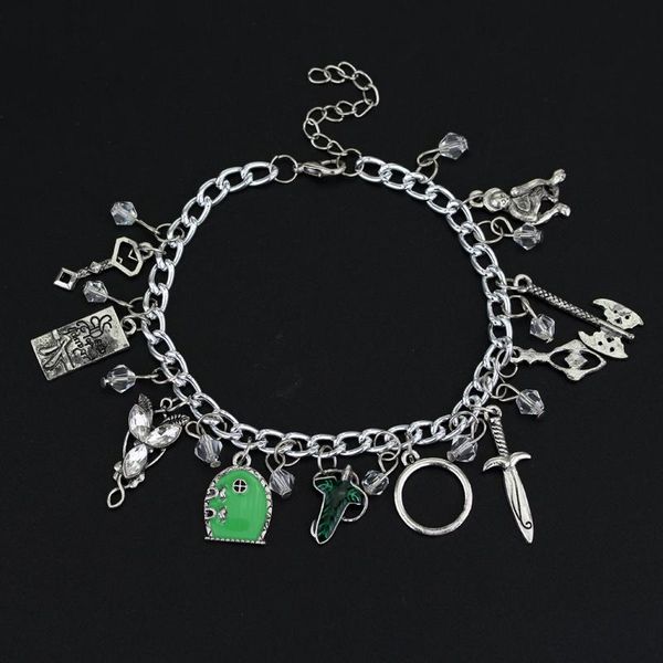 classic movie jewelry bracelets charms pendants wristbands women link chain bangles&bracelets fashion accessories link,, Black
classic movie jewelry bracelets charms pendants wristbands women link chain bangles&bracelets fashion accessories link,, Black
