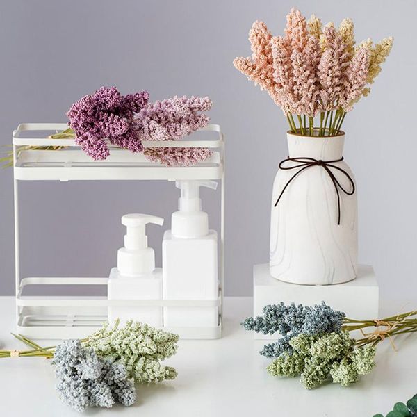 pieces /bundle pe lavender artificial flower plant wall decoration bouquet material manual diy vases for home decorative flowers & wreaths
pieces /bundle pe lavender artificial flower plant wall decoration bouquet material manual diy vases for home decorative flowers & wreaths