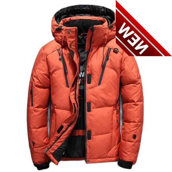 mens winter jacket 2018 brand clothing parka men thick down coat white goose, Black
mens winter jacket 2018 brand clothing parka men thick down coat white goose, Black