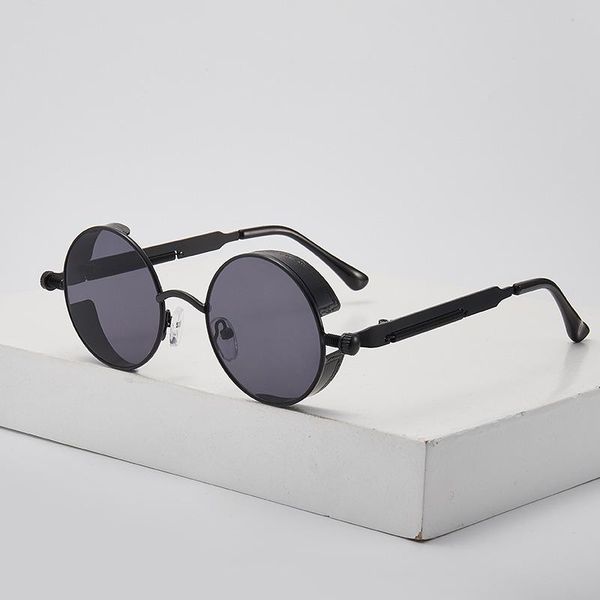 sunglasses vintage round steampunk men women retro shades candy colors mirror sun glasses fashion gothic driver, White;black
sunglasses vintage round steampunk men women retro shades candy colors mirror sun glasses fashion gothic driver, White;black