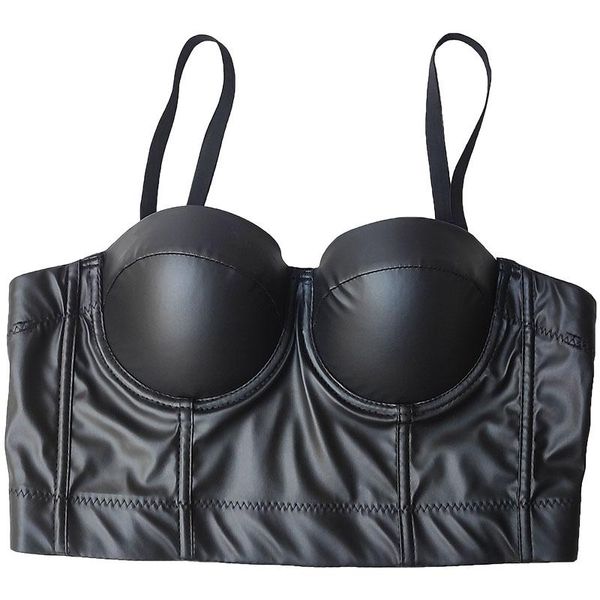 women's shapers pu leather waist trainer corset bustiers, 6 fishbones silicone anti-slip corselet club party burlesque bras, Black;white
women's shapers pu leather waist trainer corset bustiers, 6 fishbones silicone anti-slip corselet club party burlesque bras, Black;white