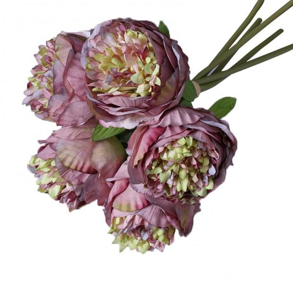 bunch of 5 pink silk bouquets peony fake flowers bridal wedding home decoration decorative & wreaths
bunch of 5 pink silk bouquets peony fake flowers bridal wedding home decoration decorative & wreaths