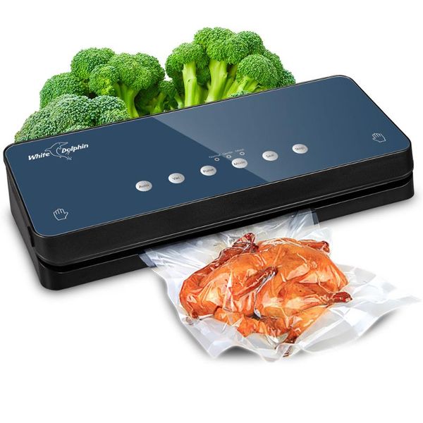 vacuum food sealing machine white dolphin vacuum sealer machine with 10 pcs saver bags 220v 110v automatic household  vacuum packing
vacuum food sealing machine white dolphin vacuum sealer machine with 10 pcs saver bags 220v 110v automatic household  vacuum packing