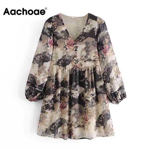 floral print mini lantern long sleeve boho women v neck casual a line chiffon dress spring summer vestidos 210413, Black;gray
floral print mini lantern long sleeve boho women v neck casual a line chiffon dress spring summer vestidos 210413, Black;gray