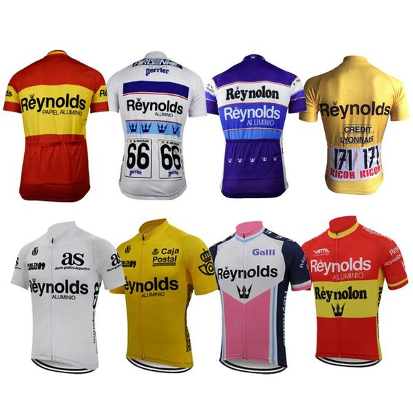 ropa ciclismo men cycling jersey spanish short sleeve retro mtb maillot bike wear white clothing racing jackets, Black;red
ropa ciclismo men cycling jersey spanish short sleeve retro mtb maillot bike wear white clothing racing jackets, Black;red