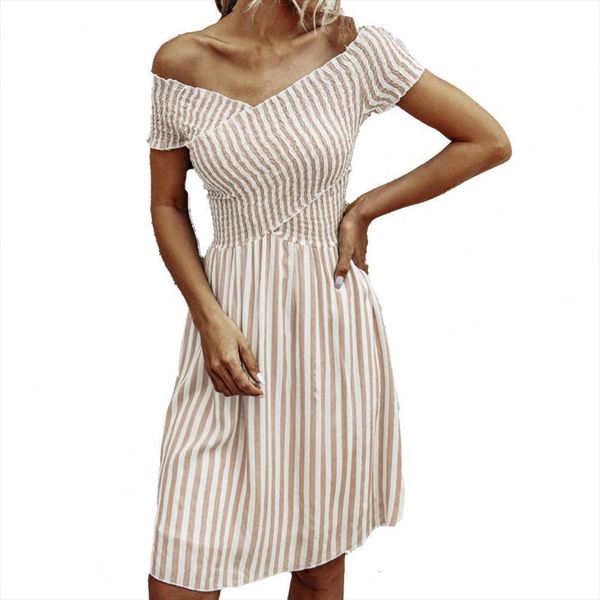 sales summer stripe off shoulder women dresses cross backless elastic waist for dating, Black;gray
sales summer stripe off shoulder women dresses cross backless elastic waist for dating, Black;gray