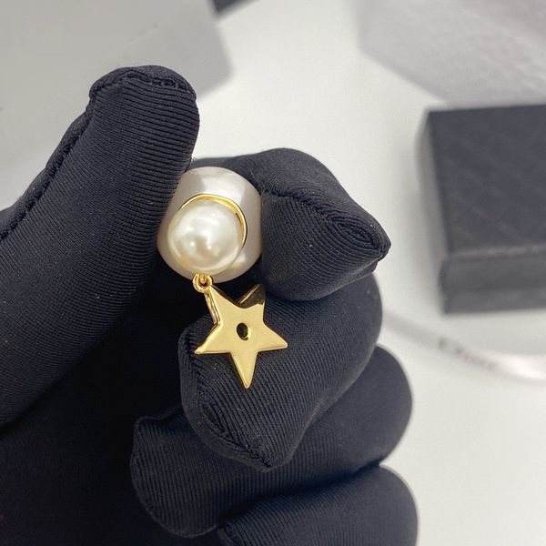 luxury jewelry silver needle star letter female family pearl tassel earrings, Golden
luxury jewelry silver needle star letter female family pearl tassel earrings, Golden