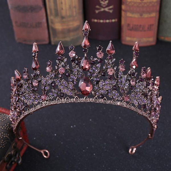hair clips & barrettes baroque retro bronze violet crystal bridal tiaras crown rhinestone pageant diadem veil tiara headbands wedding access, Golden;silver
hair clips & barrettes baroque retro bronze violet crystal bridal tiaras crown rhinestone pageant diadem veil tiara headbands wedding access, Golden;silver