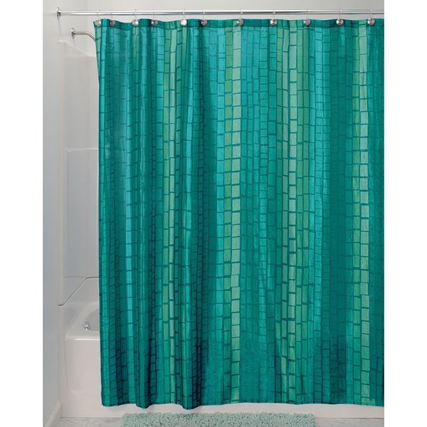 fabric shower curtain for master guest kids' college dorm bathroom 72" x 72" (moxi teal)
fabric shower curtain for master guest kids' college dorm bathroom 72" x 72" (moxi teal)
