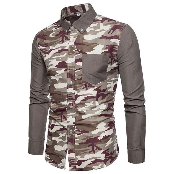 men's tracksuits designer men shirts camouflage shirt long sleeve print casual s slim fit size 3xl uo1r, Gray
men's tracksuits designer men shirts camouflage shirt long sleeve print casual s slim fit size 3xl uo1r, Gray