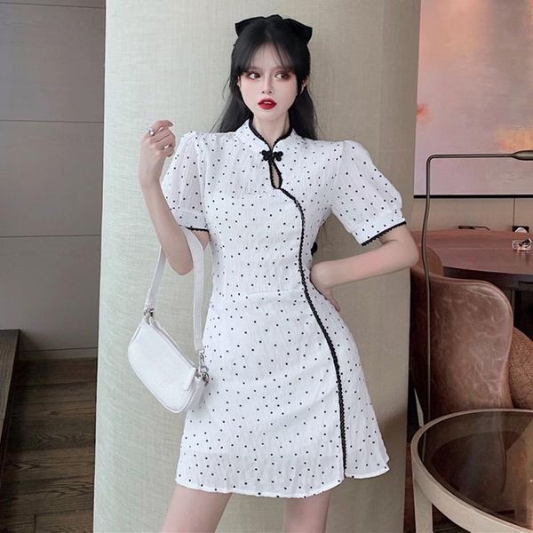 ethnic clothing women retro fashion elegant cheongsam korean sweet dress lady slim qipao mini dresses club party bodycon oriental, Red
ethnic clothing women retro fashion elegant cheongsam korean sweet dress lady slim qipao mini dresses club party bodycon oriental, Red