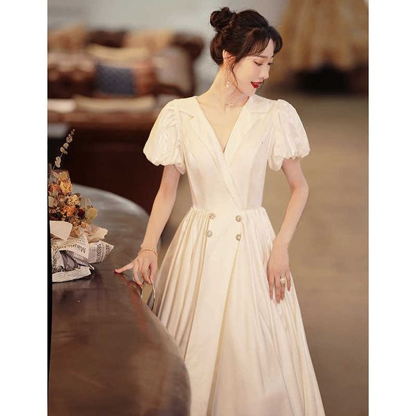 luxury evening dress french evening 2021 autumn banquet temperament engagement certificate small white can be worn at ordinary tim, Black;gray
luxury evening dress french evening 2021 autumn banquet temperament engagement certificate small white can be worn at ordinary tim, Black;gray