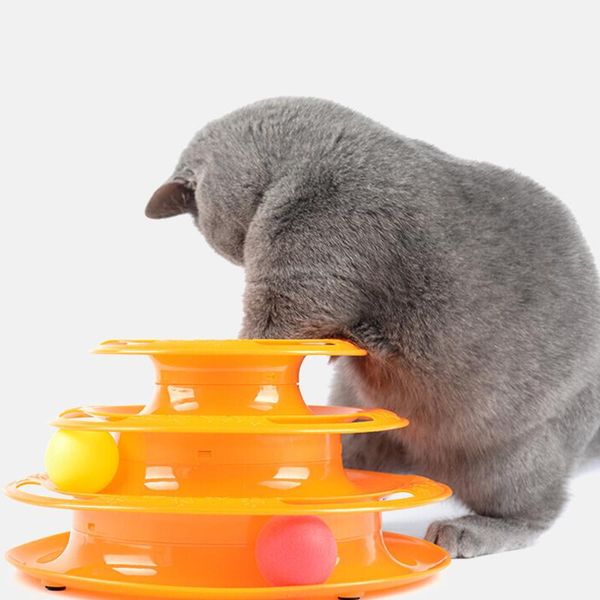 cat toys three levels toy tower training plate pet products tracks disc intelligence amusement ball for cats supplies kitte
cat toys three levels toy tower training plate pet products tracks disc intelligence amusement ball for cats supplies kitte