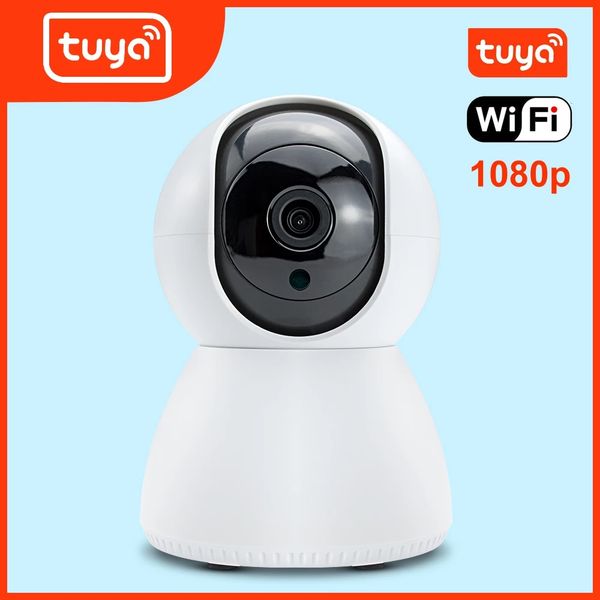 tuya wifi ptz 1080p ip camera indoor hd smart surveillance cameras night vision baby pet monitor home security camera, Black;white
tuya wifi ptz 1080p ip camera indoor hd smart surveillance cameras night vision baby pet monitor home security camera, Black;white