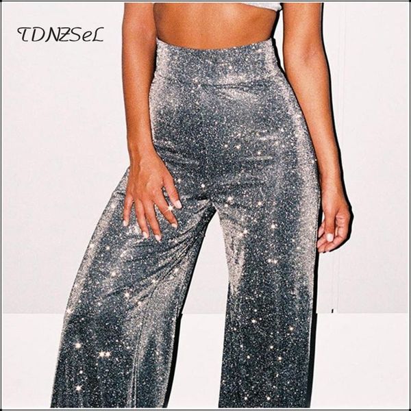 women's pants & capris women high waist wide leg flare pant zipper loose silver wire shiny trousers nightclub party 2021 casual streetw, Black;white
women's pants & capris women high waist wide leg flare pant zipper loose silver wire shiny trousers nightclub party 2021 casual streetw, Black;white