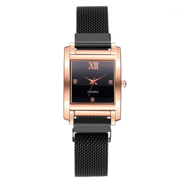 wristwatches women square roma dimond dial watch luxury ladies magnet buckle strap quartz for gift clock, Slivery;brown
wristwatches women square roma dimond dial watch luxury ladies magnet buckle strap quartz for gift clock, Slivery;brown