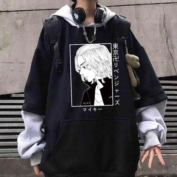 2021 anime tokyo revengers printed hoodie funny manjiro sano long sleeve oversize hip hop sudaderas hoodies y1120, Black
2021 anime tokyo revengers printed hoodie funny manjiro sano long sleeve oversize hip hop sudaderas hoodies y1120, Black