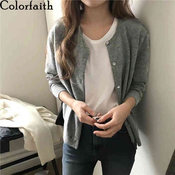 colorfaith new autumn winter women's sweaters casual buttons cardigans fashionable korean style ladies knitwears swc8507 210413, White;black
colorfaith new autumn winter women's sweaters casual buttons cardigans fashionable korean style ladies knitwears swc8507 210413, White;black