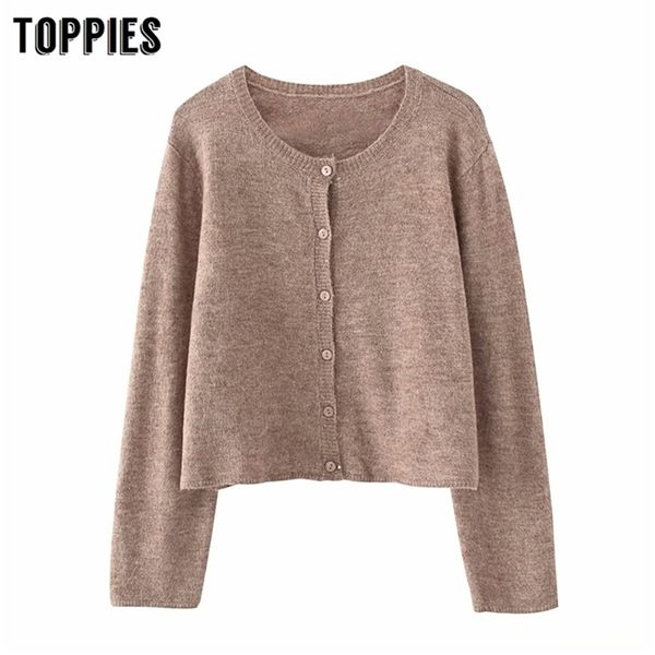 winter sweater women knitted cardigan round neck single breasted jacket coat korean 210421, White
winter sweater women knitted cardigan round neck single breasted jacket coat korean 210421, White