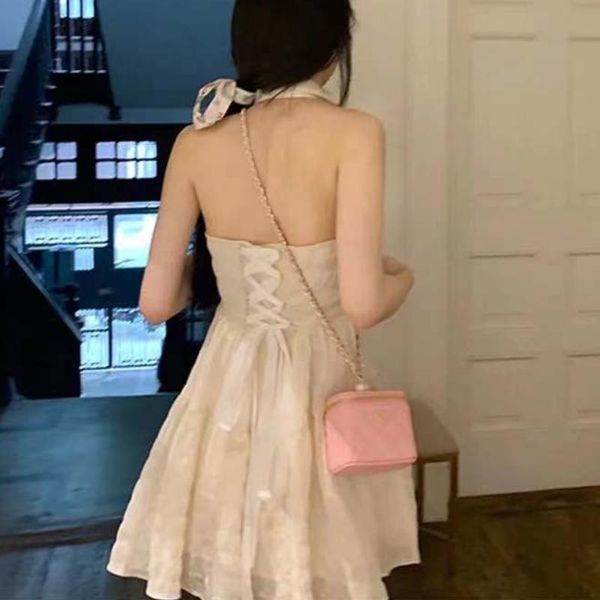 casual dresses korean kawaii strap dress women bandage backless mini female summer 2021 high waist chic party sweet, Black;gray
casual dresses korean kawaii strap dress women bandage backless mini female summer 2021 high waist chic party sweet, Black;gray