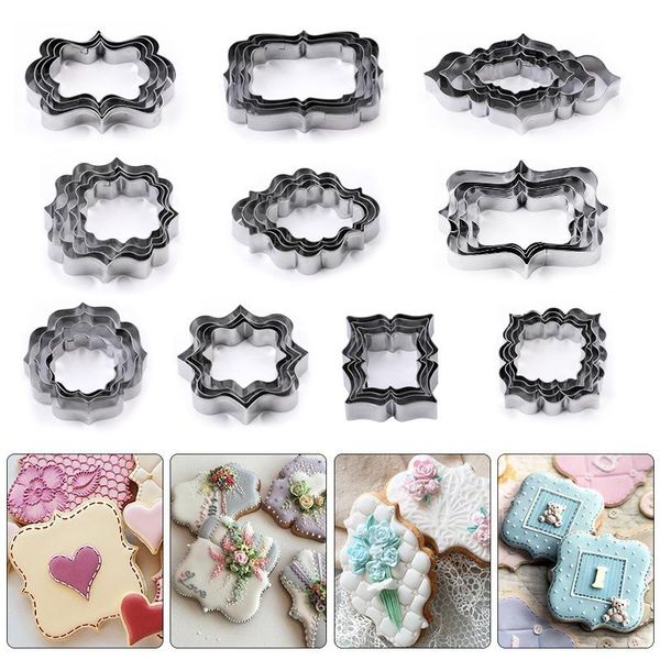 baking moulds plaque frame cookie cutter set fancy oval rectangle fondant cutters stainless steel assorted sizes stamp
baking moulds plaque frame cookie cutter set fancy oval rectangle fondant cutters stainless steel assorted sizes stamp