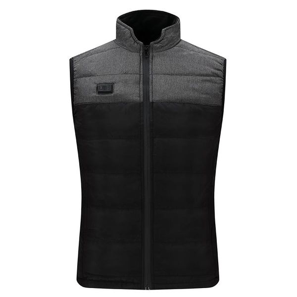 men's vests vest couple clothing leisure warm coat smart heating cotton usb electric men autumn winter, Black;white
men's vests vest couple clothing leisure warm coat smart heating cotton usb electric men autumn winter, Black;white