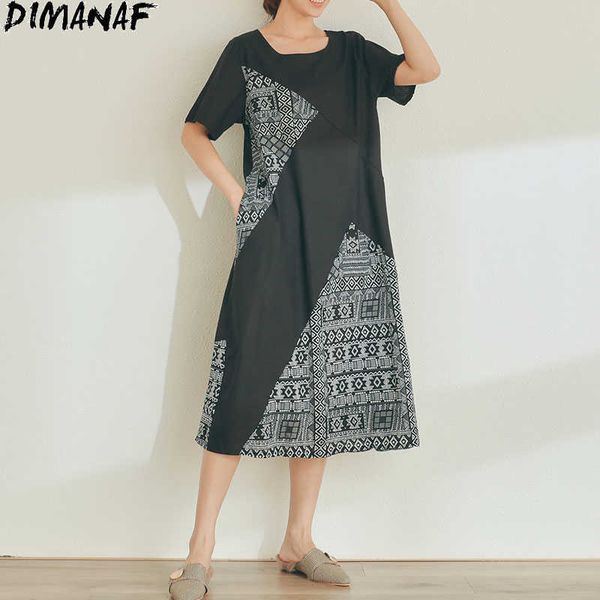 plus size women dress cotton linen summer style short sleeve patchwork female loose vintage black casual dresses 210531, Black;gray
plus size women dress cotton linen summer style short sleeve patchwork female loose vintage black casual dresses 210531, Black;gray