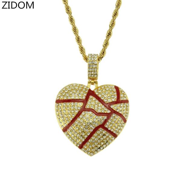 pendant necklaces men hip hop broke heart hiphop iced out bling necklace fashion jewelry gifts, Silver
pendant necklaces men hip hop broke heart hiphop iced out bling necklace fashion jewelry gifts, Silver