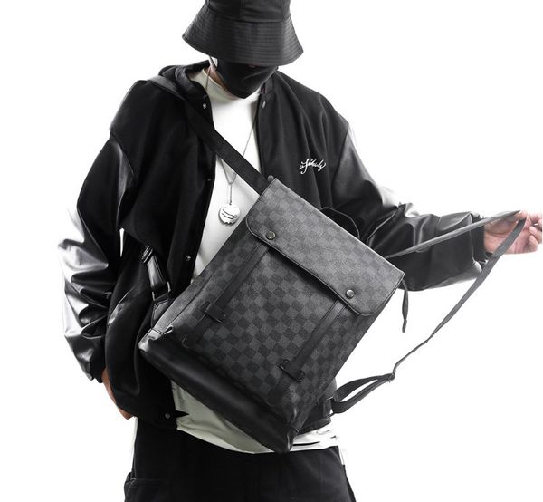 men backpacks high-end fashion backpack ladies all-match retro single shoulder bag luxury handbags women bags designer sac luxe femme letter
men backpacks high-end fashion backpack ladies all-match retro single shoulder bag luxury handbags women bags designer sac luxe femme letter