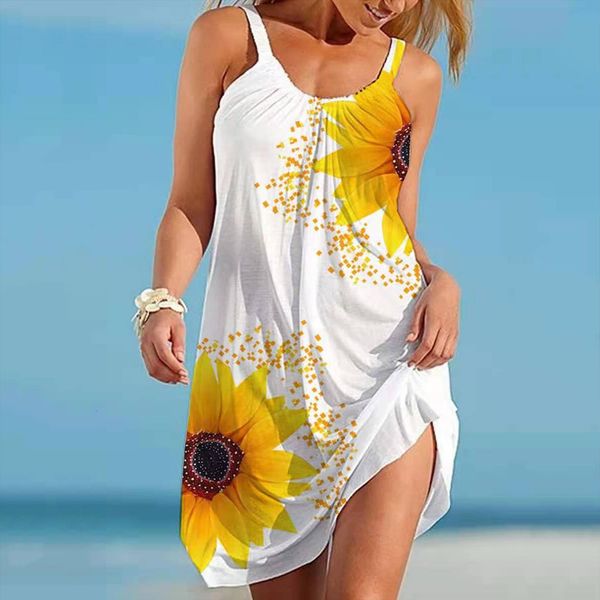 fashion sleeveless floral printed women dresses hem mini u neck spaghetti strap loose comfort beach girls, Black;gray
fashion sleeveless floral printed women dresses hem mini u neck spaghetti strap loose comfort beach girls, Black;gray