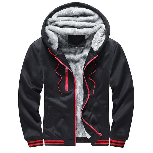men's hoodies & sweatshirts 2021 korean version of the winter plus velvet thick solid color sweater warm jacket large size hooded, Black
men's hoodies & sweatshirts 2021 korean version of the winter plus velvet thick solid color sweater warm jacket large size hooded, Black