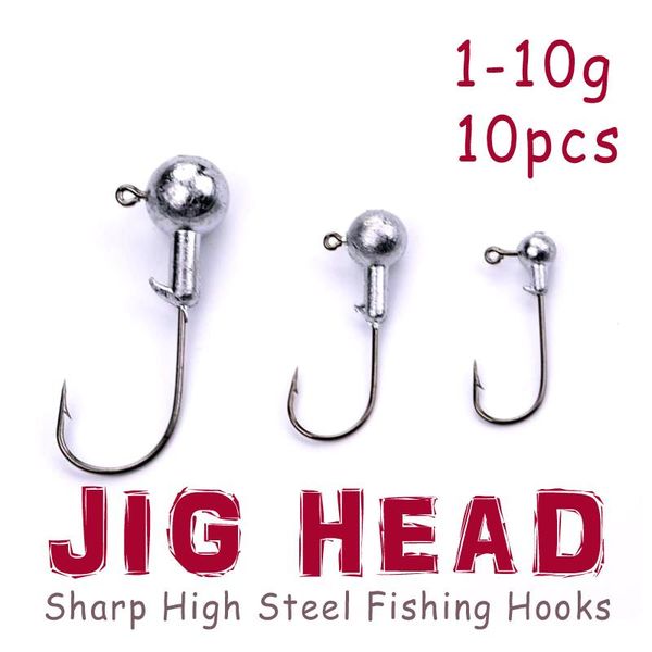 natural color lead classic japanese jig fishing lure head hook 1-10g soft worm special hooks
natural color lead classic japanese jig fishing lure head hook 1-10g soft worm special hooks