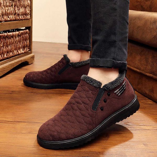 xinqing 2021 autumn and winter warm cotton shoes elastic mouth old beijing cloth men's casual boots, Black
xinqing 2021 autumn and winter warm cotton shoes elastic mouth old beijing cloth men's casual boots, Black