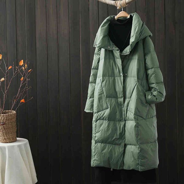 ailegogo women's hoodie, wide and thick white duck down long coat, casual warm snow et, winter clothing, 90%, Black
ailegogo women's hoodie, wide and thick white duck down long coat, casual warm snow et, winter clothing, 90%, Black